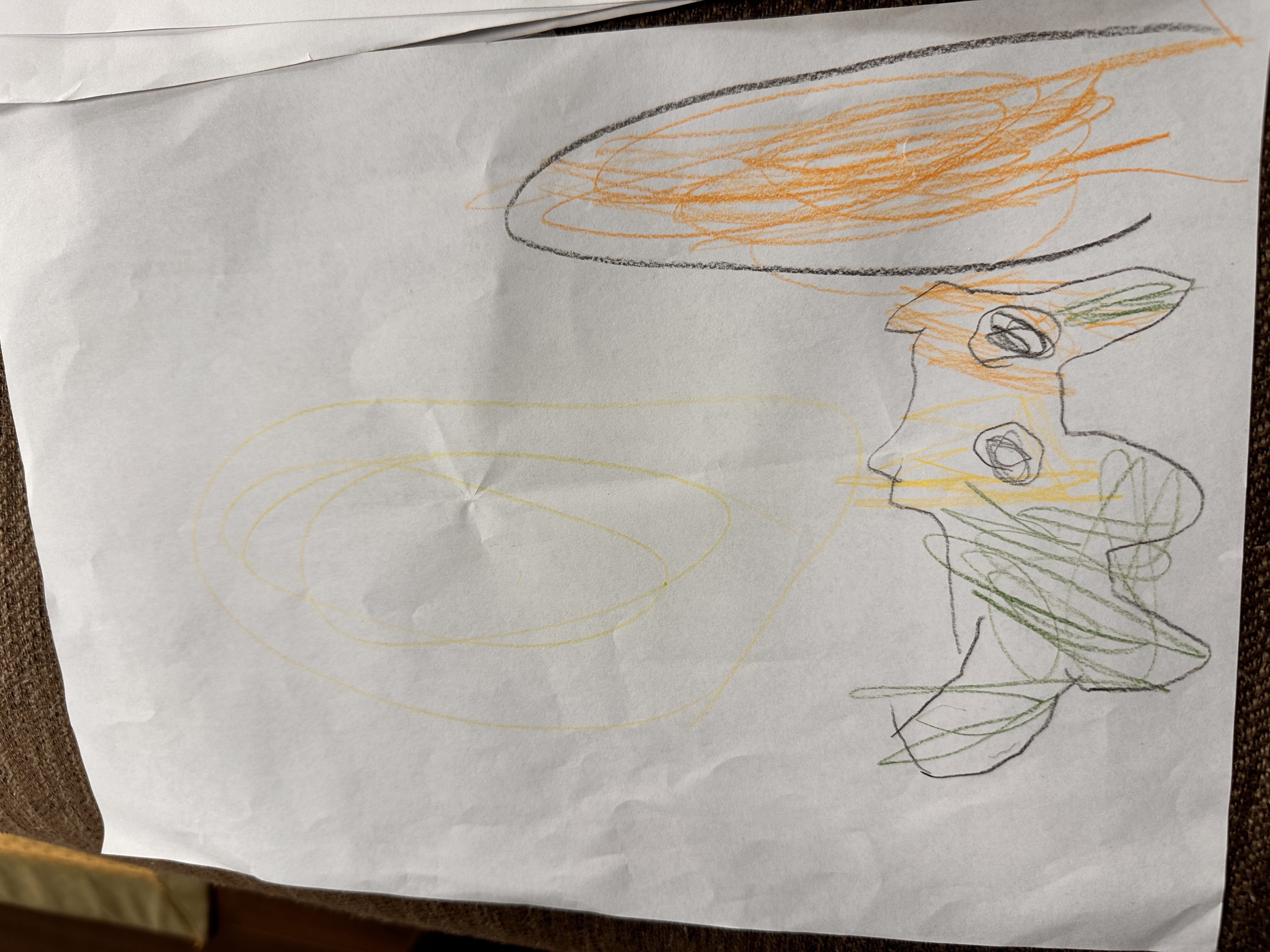 Original drawing of a king