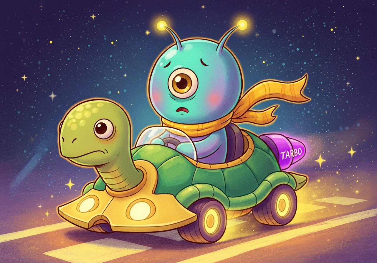 Finished page: the intergalactic car