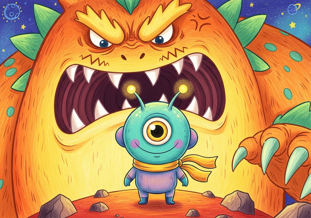 Finished page: the Grumpaloo